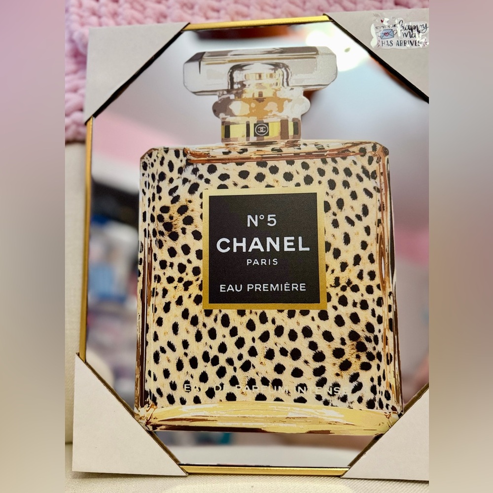NEW - Leopard-Print Eau Première Bottle - Black & Cream Accents